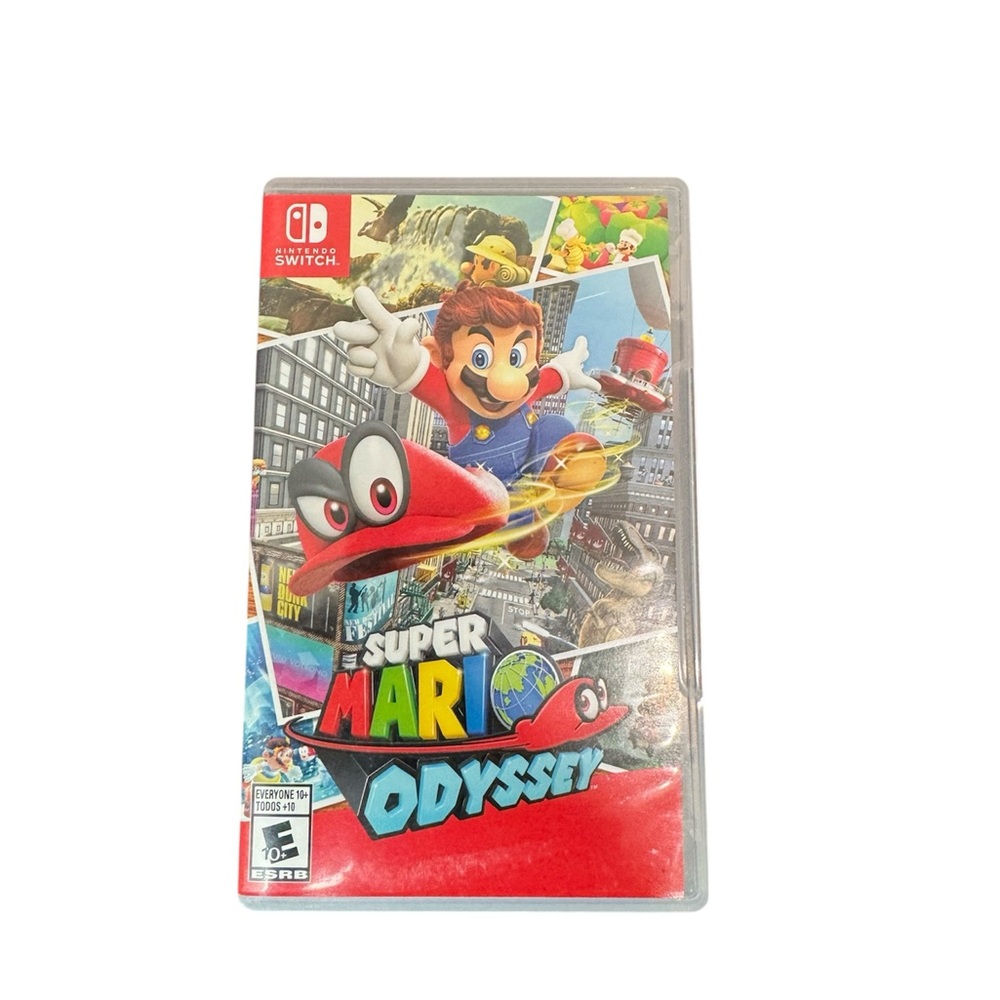 Nintendo Super Mario Odyssey Game - Red and Blue